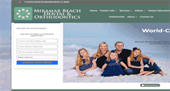 Desktop Screenshot of miramarbeachdental.com
